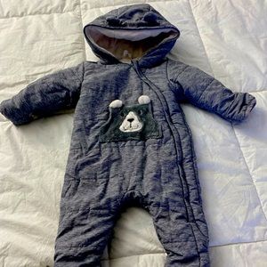 3/6 month Baby Boys Snowsuit
